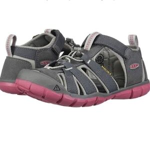 Keen Girls Big Kids Ceacamp II CNX Outdoor Hiking Comfort Sandals shoes sz 3